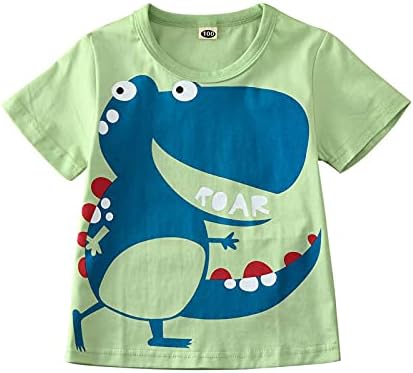 Dječje djevojke crtana odjeća tee životinjski vrhovi dinosaur toddler dječaci baby majica dječaci