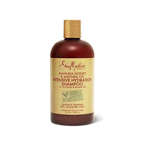 SheaMoisture šampon za intenzivnu hidrataciju za suhu, oštećenu kosu Manuka med i Mafura ulje bez