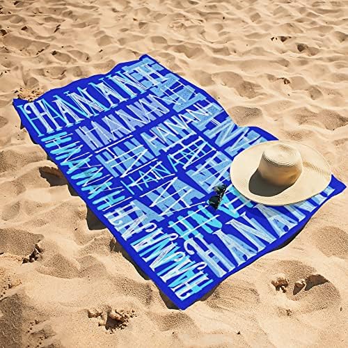 Personalizirano ime plaža za djecu Odrasli pijesak, ručnici za plažu besplatno, pohranički ručnik