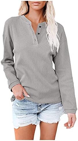 Ženska boja blok tunika Dugi raglan rukave prugaste košulje okrugli vrat Pulover majica modne vrhove za