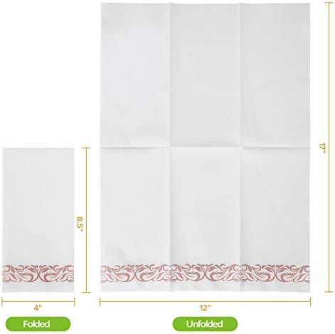 [200 paketa] ručnici za jednokratnu upotrebu ručnika za ručnike za ručnike za posteljinu od lanene boje izdržljive