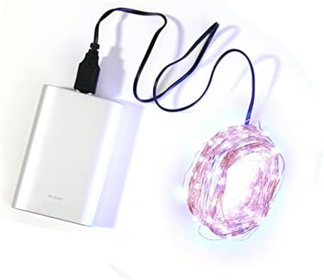 Amosfun LED svjetlo žičana lampa lampa za žice Zvjezdana svjetla za božićno drvo stub božićno drvo LED USB LED svjetlo za žice