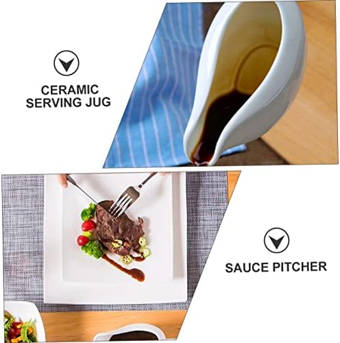TOGEVAL Steak Sauce Pot salata serveri mali terarijum začin Server Creamer Jug mali sirup Pitcher sirup Dressing