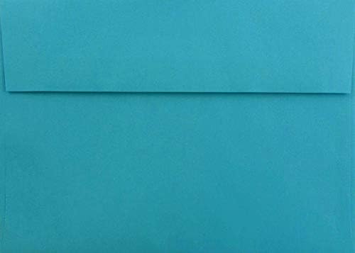 Teal / Aqua 25 pakirajte A2 koverte za 4,12 x 5,5 kartice, pozivnice, najave Galerije koverti