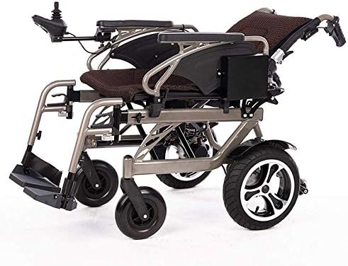 NEOCHY Moda prijenosni invalidska kolica sklopiva električna invalidska kolica sklopiva električna invalidska kolica sa naslonom za naslon za naslon podesivi naslon za glavu & Polymer Li-Ion baterija 26Ah do 18 milja dometa