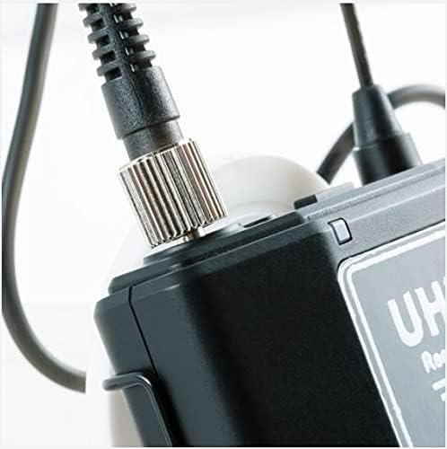 Ultimaxx bežični mikrofon W / Lavalier Mic, kablovi, ručni mikrok mikrofona, 4x AA baterije i