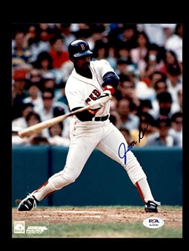 Jim Rice PSA DNK potpisao 8x10 fotografija Autograph Red Sox - autogramirane MLB fotografije