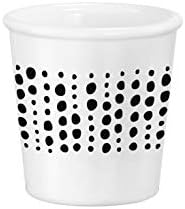Bormioli Rocco Caffeino Cup, Opal staklo sa Sfere dizajnom, Set od 12, 3.25 oz, clear