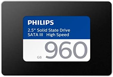 Philips 960GB 2.5 SATA III Interni SSD, čvrsti državni pogon, do 550MB / s