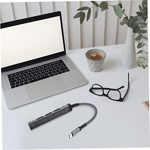 Rješenje USB Hub USB A Adapter USB razdjelnik adapteri USB Hub Data Dock Aluminij Alloy Silver