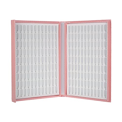 Tabela prikaza noktiju, 216 boja kartica u boji Gel laka za nokte sa 240 savjeta Nail Art Salon Set Pink