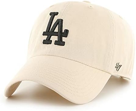 '47 Los Angeles Dodgers čisti tatu hat bejzbol kapa - prirodno