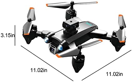Teocary mini drone sa kamerom, HD FPV kamera Daljinski upravljački igračke sa nadmorskom visinom Držite glavu bez glave 1 Podešavanje brzine Brzina FPV Drona za odrasle Antena fotografija 4-2709