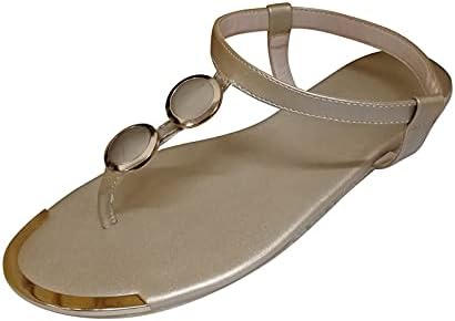 Žene Ljetne sandale, 2021. Roman T kaiš Sandale Ležerne ljetne Boho Cipele Retro moda Otvori nožni flip