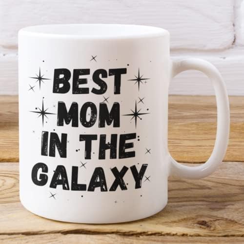Najbolja mama u Galaksiji šolja - poklon za Majčin dan-poklon za mamu - najbolja mama Slogan keramička