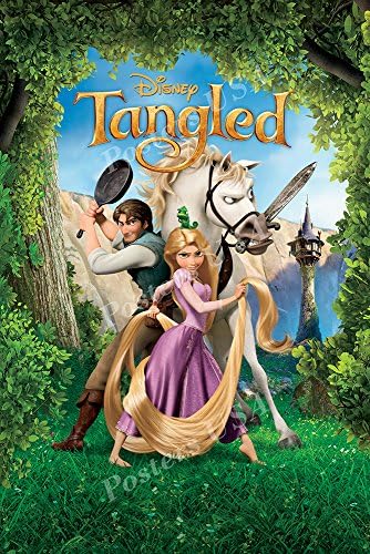 Poster SAD-Disney Classics Tangled Poster sjajni završetak-DISN141 )