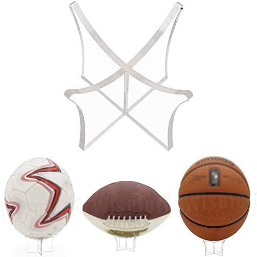 Teenger 2 kom akril kuglični štand Clear Ball Display nosač nosača za košarku fudbalsku loptu za nogometnu