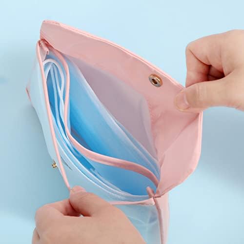 CITICONP TPU prozirna torba za pohranu modna maska ​​Poklopac torbice Prijenosni nosač novca za pohranu