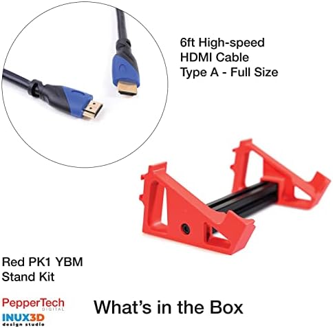 Peppertech Digital PK1 YBM postolje za Yolobox mini svežanj - crveni