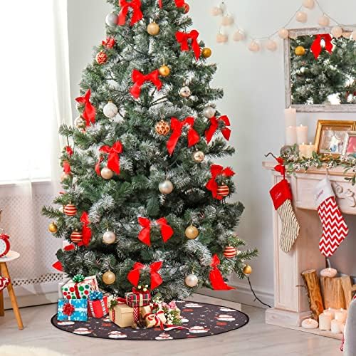 Visesunny Božić Mat Snjegović Brown Tree stalak za podloge Upijajuća stalka za upijajuće stalke za traku