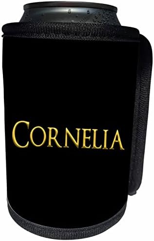 3drose Cornelia omiljeno ime za djevojčice u SAD-u. Žuto. - Može Li Se Omotati Za Flašu Hladnjaka