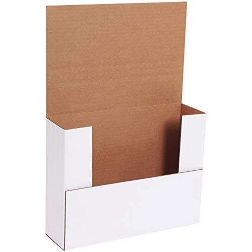 11 x 8 1/2 x 3 bijeli easy-Fold Mailers