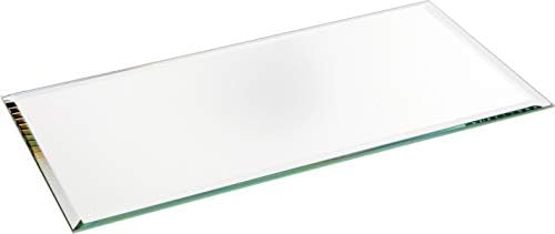 Plymor pravougaonik 3mm Zakošeno stakleno ogledalo, 4 inča x 8 inča
