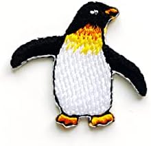 Pl set od 2 malenog. Mini pingvin slatka crtana SEW Gvožđe na izvezene aplikacije zakrpa za patch covet kostim