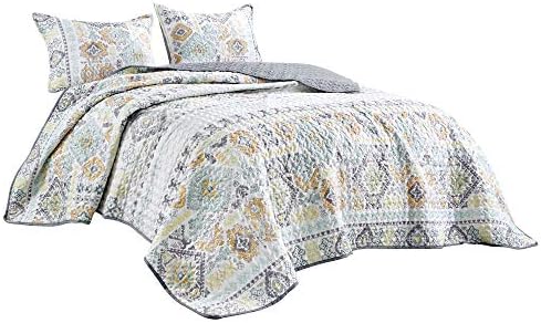 Jaba 3-komad fino ispisano kraljevsko postavljene veličine, cjelodnevni prekrivač, atsuko pokrivač s poklopcem kreveta jastuk