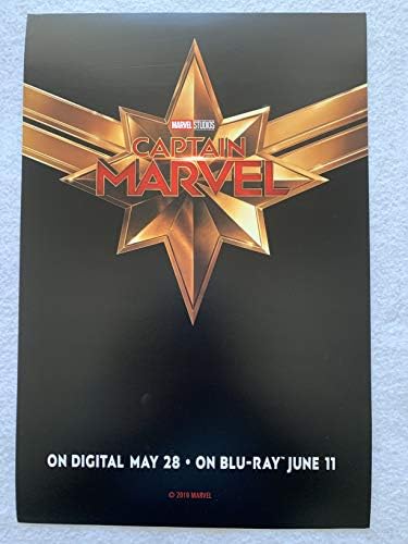 Kapetan MARVEL guska originalni Promo filmski Poster 9 x13 letak Marvel Cat
