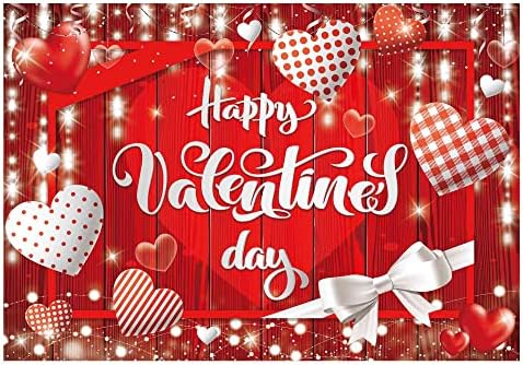 Allenjoy 72 X 48 Sretan Valentinovo pozadina 14. februara Valentine Romantični banner Love Par Golivers Party