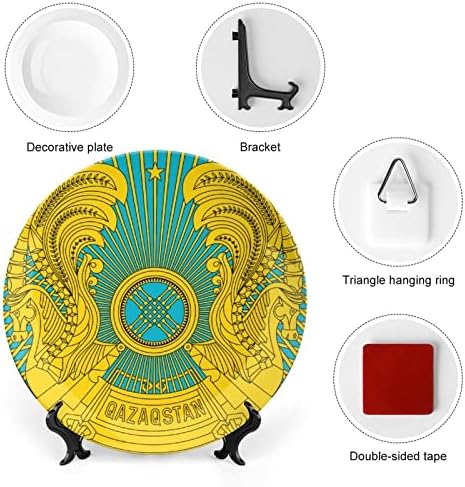 Oružje o kazahstanu Keramičke kosti Kina Dekorativne ploče sa štandom viseći ukrasima Ploče za večeru