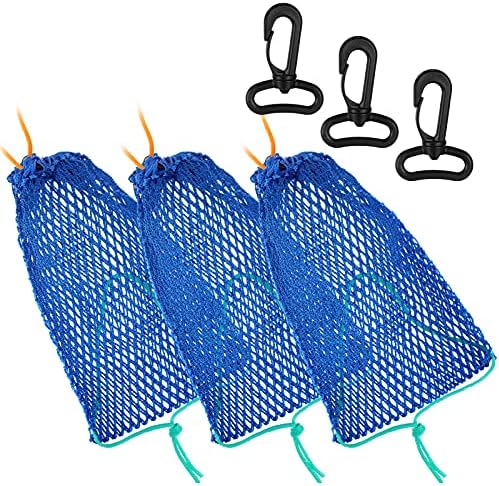 3 komada zamke za hvatanje mamaca na otvorenom sportski stil sa 3 komada gumenog ormara za ribolov za zamke