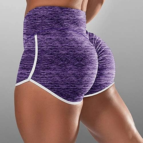 Biciklističke gaćice za žene High Struk Tummy Control Stretch Soft Comfort Odbojkaške kratke hlače Atletska