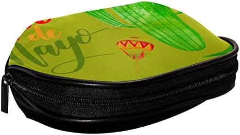 Torba za putni šminke, kozmetička torba Make up Case za organizator, za žensku torbicu za toaletne potrepštine Oprema Četke, meksički stil kaktusa topli zrak balon