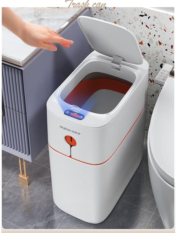 Eyhlkm Elektronski automatski kanta za kantu za automatsko pakiranje 13L Kućni wc kupatilo otpad za smeće bin Smart senzor kantu