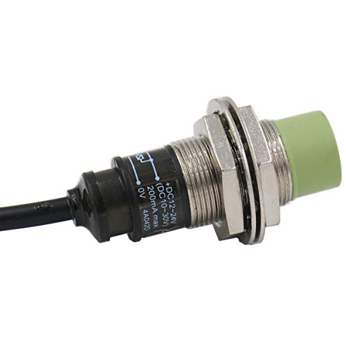 Baomain Induktivni senzor blizine PR18-8DN2 cilindričnog tipa DC 3-žični tip 12-24VDC NPN NC CE