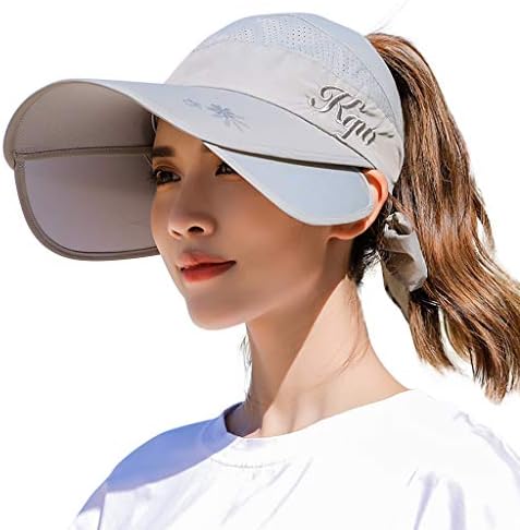 Sun Otporna kap disketa Paketible Visor Outdoor Womens Sunblock Wide Wide Wide Wider Beach Sun Visor Hat Girl Sport Gear UV zaštita