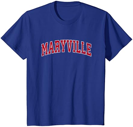 Maryville Missouri MO Vintage Sports Design Red Design Majica