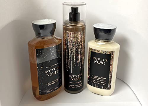 Into the Night-3 PC Bundle-Daily Trio-Gel za tuširanje, fine Fragrance Mist & amp; Super Smooth Body
