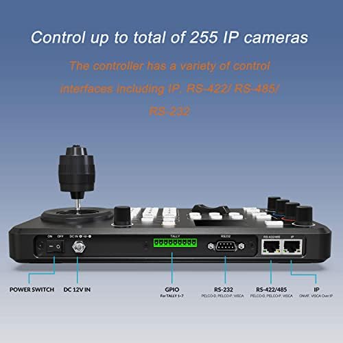 Avideone PTZ Church Live Streaming kamera POE 30x optički zum X1, PTZ kamere Joystick kontroler