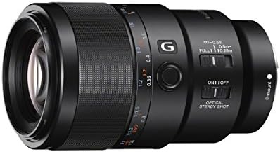 Sony SEL90M28G Fe 90mm f/2.8 - 22 Macro G OSS Standard-Prime objektiv za kamere bez ogledala, Crna
