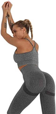 Iusanspo-ovi ženski visoko struk joga hlače Tummy Controlming Booty Howgings Work Work Work Trčanje