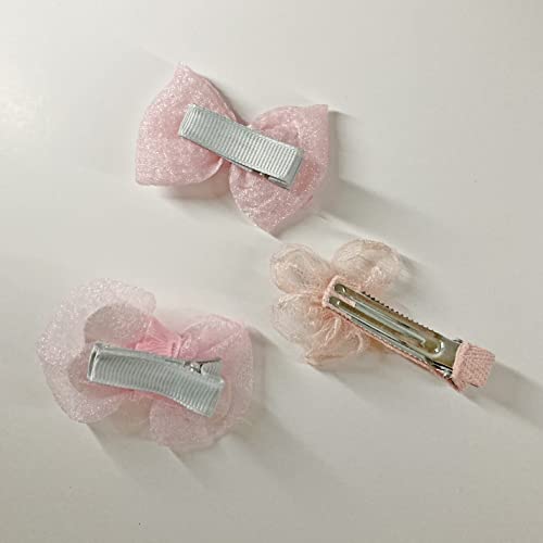 10pcs clip za kosu cvjetni kosu set slatki kosu barrettes za djevojčice
