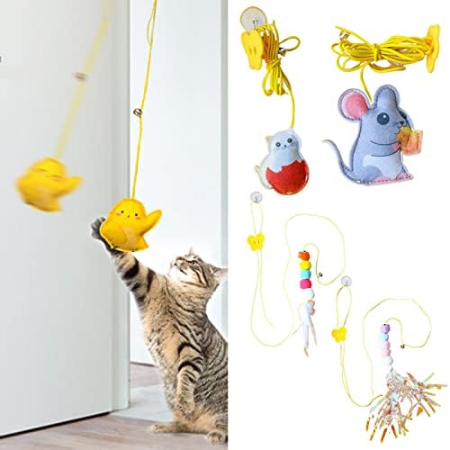 Honrane 200cm igračke za mačju metvicu, zdrave mačiće igračke za žvakanje zuba za mačke & mačići, viseća igračka