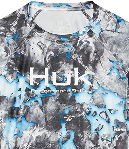 HUK Kids ' Pursuit Camo Dugi rukav Performance Shirt