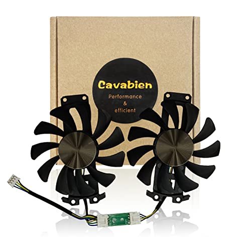 Cavabien 75mm GA81S2U 12V 0.38 a 4pin GPU grafička kartica za hlađenje Fan zamijeniti za Zotac GTX960 GTX 960