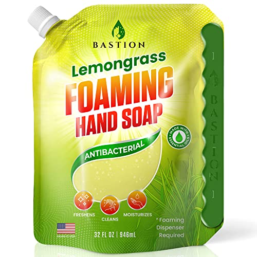 Bastion Foaming ručni sapun - 32oz antibakterijska Pena ručno pranje torbica za punjenje, radovi za kupanje