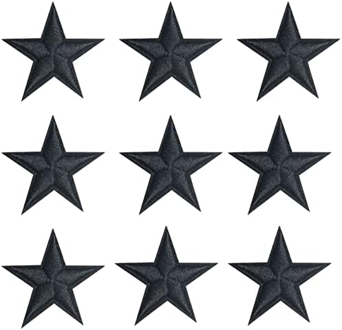 Yyaaloa Pakovanje od 24 zvjezdice na emprimiranim naljepnicama Značke zakrpe za popravke 1,77 Smještaj