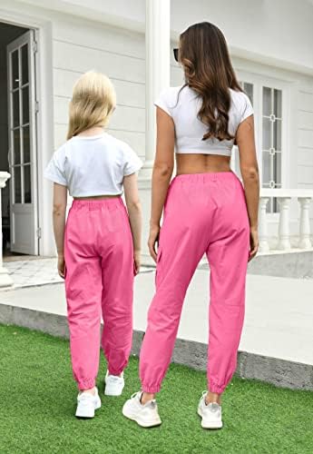 Aowkulae djevojke i ženske casual teret jogger hlače, 6 godina - žene 3xl